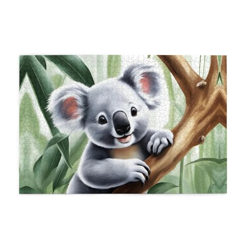 Puzzles1000 Teile Yyhwhjde Lovely Koala Bild Pädagogische Intellektuelle Holzpuzzles Lustige Puzzles Stressabbau Puzzles Puzzles1000 Teile Yyhwhjde Lovely Koala Bild Pädagogische Intellektuelle Holzpuzzles Lustige Puzzles Stressabbau Puzzles von YYHWHJDE