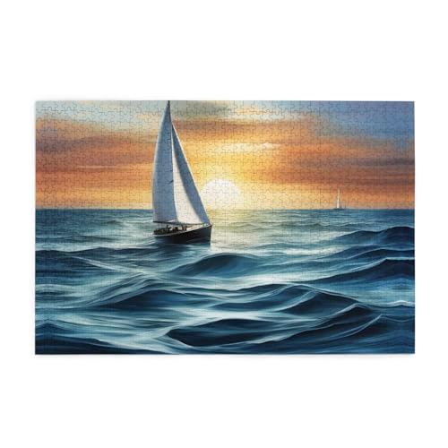 Puzzles1000 Teile Yyhwhjde Ozean Segelboot Bild Pädagogische Intellektuelle Holzpuzzles Lustige Puzzles Stressabbau Puzzles Puzzles1000 Teile Yyhwhjde Ozean Segelboot Bild Pädagogische Intellektuelle Holzpuzzles Lustige Puzzles Stressabbau Puzzles von YYHWHJDE