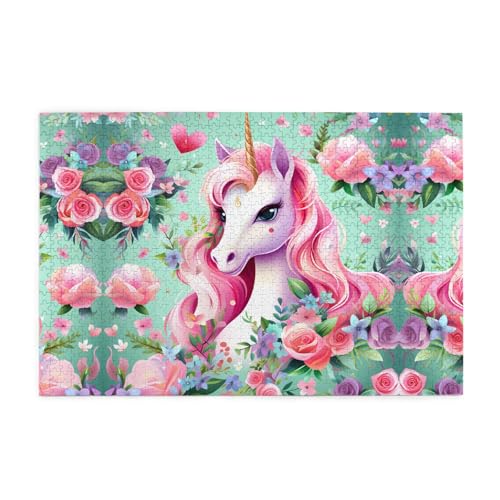 Puzzles1000 Teile Yyhwhjde Rosa Einhorn Bild Pädagogische Intellektuelle Holzpuzzles Lustige Puzzles Stressabbau Puzzles Puzzles1000 Teile Yyhwhjde Rosa Einhorn Bild Pädagogische Intellektuelle Holzpuzzles Lustige Puzzles Stressabbau Puzzles von YYHWHJDE