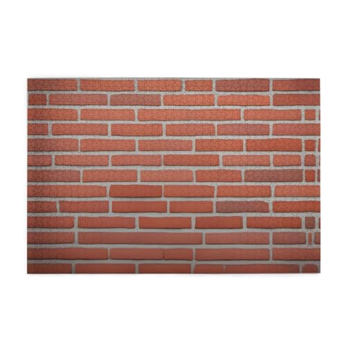 Puzzles1000 Teile Yyhwhjde Rote Ziegelwand Textur Bild Pädagogische Intellektuelle Holzpuzzles Lustige Puzzles Stressabbau Puzzles Puzzles1000 Teile Yyhwhjde Rote Ziegelwand Textur Bild Pädagogische Intellektuelle Holzpuzzles Lustige Puzzles Stressabbau Puzzles von YYHWHJDE