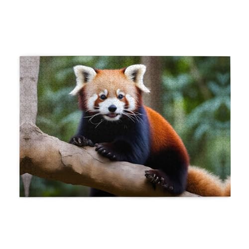 Puzzles1000 Teile Yyhwhjde Roter Panda-Bild, pädagogische intellektuelle Holzpuzzles, lustige Puzzles, Stressabbau-Puzzles Puzzles1000 Teile Yyhwhjde Roter Panda-Bild, pädagogische intellektuelle Holzpuzzles, lustige Puzzles, Stressabbau-Puzzles von YYHWHJDE