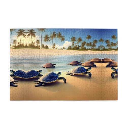 Puzzles1000 Teile Yyhwhjde Schildkröten am Strand Bild Pädagogische Intellektuelle Holzpuzzles Lustige Puzzles Stressabbau Puzzles Puzzles1000 Teile Yyhwhjde Schildkröten am Strand Bild Pädagogische Intellektuelle Holzpuzzles Lustige Puzzles Stressabbau Puzzles von YYHWHJDE