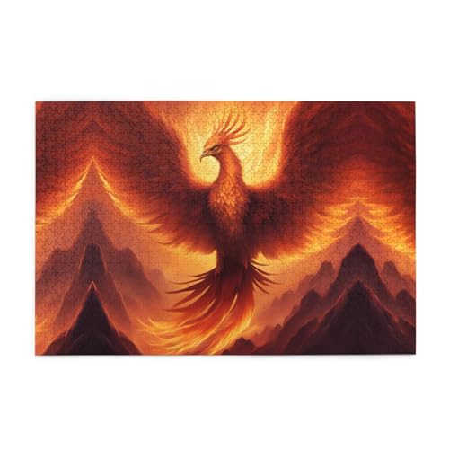Puzzles1000 Teile Yyhwhjde Schönes Phoenix-Bild, pädagogische intellektuelle Holzpuzzles, lustige Puzzles, Stressabbau-Puzzles Puzzles1000 Teile Yyhwhjde Schönes Phoenix-Bild, pädagogische intellektuelle Holzpuzzles, lustige Puzzles, Stressabbau-Puzzles von YYHWHJDE