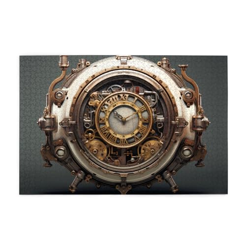 Puzzles1000 Teile Yyhwhjde Steampunk Uhr Bild Pädagogische Intellektuelle Holzpuzzles Lustige Puzzles Stressabbau Puzzles Puzzles1000 Teile Yyhwhjde Steampunk Uhr Bild Pädagogische Intellektuelle Holzpuzzles Lustige Puzzles Stressabbau Puzzles von YYHWHJDE