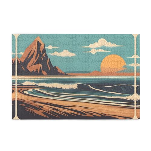 Puzzles1000 Teile Yyhwhjde Strand Surf Bild Pädagogische Intellektuelle Holzpuzzles Lustige Puzzles Stressabbau Puzzles Puzzles1000 Teile Yyhwhjde Strand Surf Bild Pädagogische Intellektuelle Holzpuzzles Lustige Puzzles Stressabbau Puzzles von YYHWHJDE