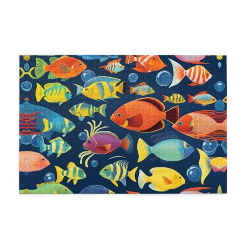 Puzzles1000 Teile Yyhwhjde Tropische Fische Bild Pädagogische Intellektuelle Holzpuzzles Lustige Puzzles Stressabbau Puzzles Puzzles1000 Teile Yyhwhjde Tropische Fische Bild Pädagogische Intellektuelle Holzpuzzles Lustige Puzzles Stressabbau Puzzles von YYHWHJDE