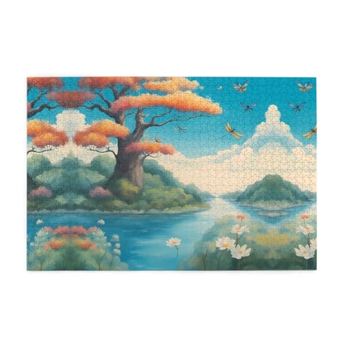 Puzzles1000 Teile Yyhwhjde Viele kleine Libellen Muster Qualität Holzpuzzle für Erwachsene und Kinder, lustige Puzzles, Stressabbau Puzzles Puzzles1000 Teile Yyhwhjde Viele kleine Libellen Muster Qualität Holzpuzzle für Erwachsene und Kinder, lustige Puzzles, Stressabbau Puzzles von YYHWHJDE