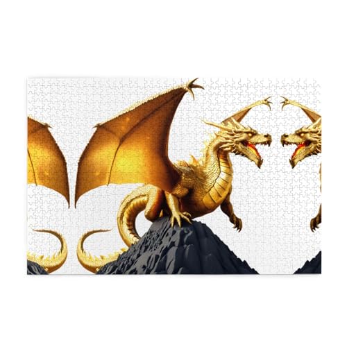 Puzzles1000 Teile Yyhwhjde Vulkanischer Goldener Drache Bild Pädagogische Intellektuelle Holzpuzzles Lustige Puzzles Stressabbau Puzzles Puzzles1000 Teile Yyhwhjde Vulkanischer Goldener Drache Bild Pädagogische Intellektuelle Holzpuzzles Lustige Puzzles Stressabbau Puzzles von YYHWHJDE