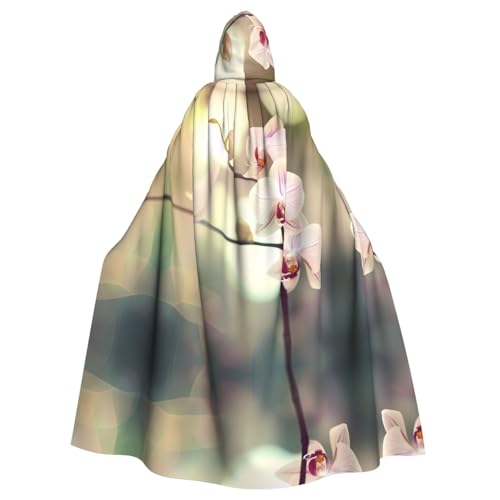 YYHWHJDE An orchid Prints Halloween Adult Hooded Cloak for Parties and Costumes YYHWHJDE An orchid Prints Halloween Adult Hooded Cloak for Parties and Costumes von YYHWHJDE