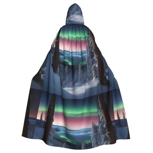 YYHWHJDE Aurora Prints Halloween Kapuzenumhang für Erwachsene für Partys und Kostüme YYHWHJDE Aurora Prints Halloween Kapuzenumhang für Erwachsene für Partys und Kostüme von YYHWHJDE