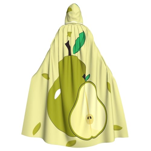 YYHWHJDE Cartoon-Birnenmuster, Halloween, Erwachsenen-Kapuzenumhang für Party, Kostüm, Cosplay, Bühne, Maskerade, Thema, Tanz, Comic Con YYHWHJDE Cartoon-Birnenmuster, Halloween, Erwachsenen-Kapuzenumhang für Party, Kostüm, Cosplay, Bühne, Maskerade, Thema, Tanz, Comic Con von YYHWHJDE