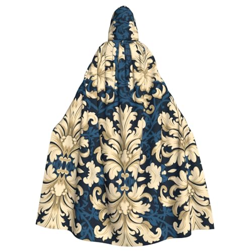 YYHWHJDE Damast Prints Halloween Erwachsene Kapuzenumhang für Partys und Kostüme YYHWHJDE Damast Prints Halloween Erwachsene Kapuzenumhang für Partys und Kostüme von YYHWHJDE