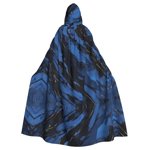 YYHWHJDE Dunkelblauer Marmor-Druck, Halloween, Erwachsenen-Kapuzenumhang für Partys und Kostümveranstaltungen YYHWHJDE Dunkelblauer Marmor-Druck, Halloween, Erwachsenen-Kapuzenumhang für Partys und Kostümveranstaltungen von YYHWHJDE
