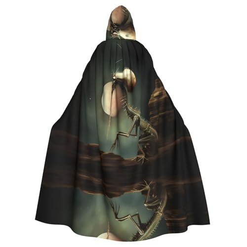 YYHWHJDE Gobi Beasts Picture Halloween Adult Hooded Cloak for Role-Playing, Costumes, and Theme Parties von YYHWHJDE