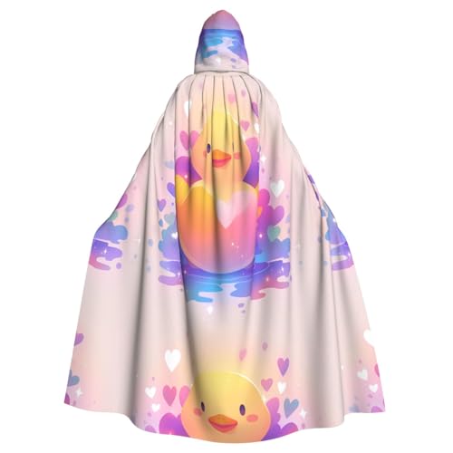 YYHWHJDE Halloween Kapuzenumhang mit Entenmotiv, für Partys und Kostüme von YYHWHJDE
