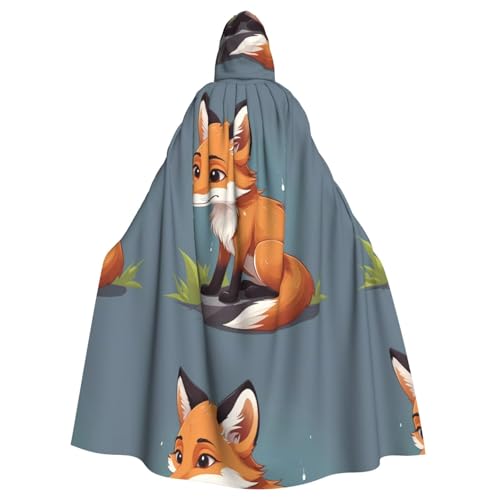 YYHWHJDE Halloween-Umhang mit Kapuze für Erwachsene, kein Reißverschluss, bequem für Kostümpartys von YYHWHJDE
