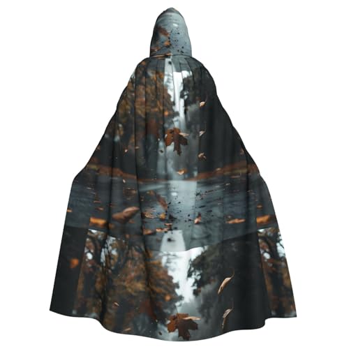YYHWHJDE Kapuzenumhang mit Ahornblatt-Motiv, Halloween, Erwachsene, für Rollenspiele, Bühnenkostüme, Partys, pflegeleicht YYHWHJDE Kapuzenumhang mit Ahornblatt-Motiv, Halloween, Erwachsene, für Rollenspiele, Bühnenkostüme, Partys, pflegeleicht von YYHWHJDE