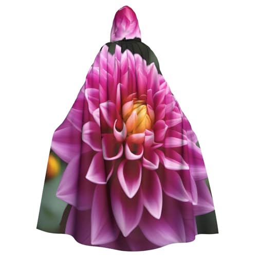 YYHWHJDE Kapuzenumhang mit Dahlien-Blumenmuster, Halloween, Erwachsene, für Party, Kostüm, Cosplay, Bühne, Maskerade, Thema, Tanz, Comic Con YYHWHJDE Kapuzenumhang mit Dahlien-Blumenmuster, Halloween, Erwachsene, für Party, Kostüm, Cosplay, Bühne, Maskerade, Thema, Tanz, Comic Con von YYHWHJDE