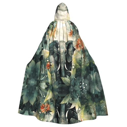 YYHWHJDE Kapuzenumhang mit Elefantenmotiv, für Erwachsene, für Partys und Kostüme YYHWHJDE Kapuzenumhang mit Elefantenmotiv, für Erwachsene, für Partys und Kostüme von YYHWHJDE