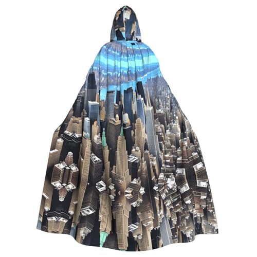YYHWHJDE New York City Scenery Prints Halloween Erwachsene Kapuzenumhang für Partys und Kostüme YYHWHJDE New York City Scenery Prints Halloween Erwachsene Kapuzenumhang für Partys und Kostüme von YYHWHJDE
