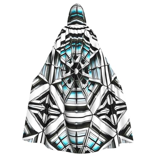 YYHWHJDE Octagon Building Printing Halloween Adult Hooded Cloak for Parties and Costume Events YYHWHJDE Octagon Building Printing Halloween Adult Hooded Cloak for Parties and Costume Events von YYHWHJDE