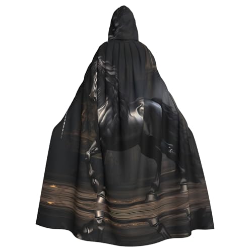 YYHWHJDE Schwarzer hübscher Halloween-Umhang mit Kapuze für Partys und Kostüme YYHWHJDE Schwarzer hübscher Halloween-Umhang mit Kapuze für Partys und Kostüme von YYHWHJDE