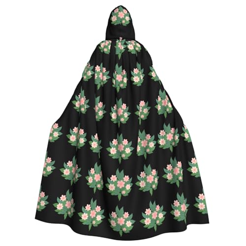 YYHWHJDE Sechs kleine rosa Blumen Bild Halloween Erwachsene Kapuzenumhang für Rollenspiele, Kostüme und Themenpartys YYHWHJDE Sechs kleine rosa Blumen Bild Halloween Erwachsene Kapuzenumhang für Rollenspiele, Kostüme und Themenpartys von YYHWHJDE