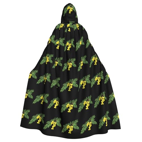 YYHWHJDE Shy Mimosa Picture Halloween Adult Hooded Cloak for Role-Playing, Costumes, and Theme Parties YYHWHJDE Shy Mimosa Picture Halloween Adult Hooded Cloak for Role-Playing, Costumes, and Theme Parties von YYHWHJDE