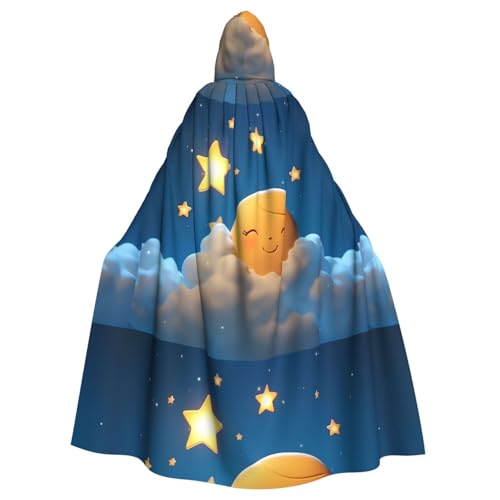 YYHWHJDE Sonnenumhang mit Sternenbild, Halloween, Erwachsenen-Kapuzenumhang, ohne Reißverschluss, bequem für Kostümpartys YYHWHJDE Sonnenumhang mit Sternenbild, Halloween, Erwachsenen-Kapuzenumhang, ohne Reißverschluss, bequem für Kostümpartys von YYHWHJDE