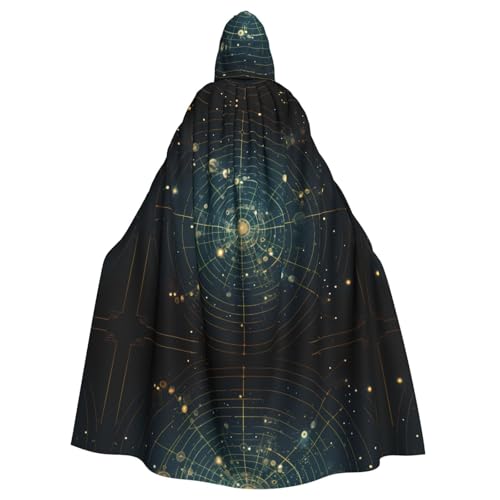 YYHWHJDE Sternzeichen Sternbild Weltraumdruck Halloween Erwachsene Kapuzenumhang für Partys und Kostümveranstaltungen YYHWHJDE Sternzeichen Sternbild Weltraumdruck Halloween Erwachsene Kapuzenumhang für Partys und Kostümveranstaltungen von YYHWHJDE