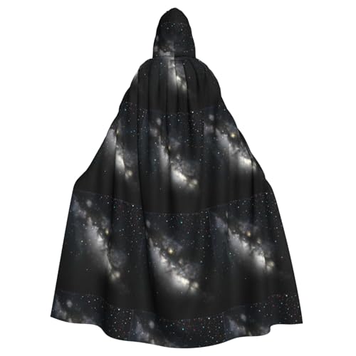 YYHWHJDE The Bright Starry Sky Pattern Halloween Adult Hooded Cape Cloak For Role-Playing, Stage Costumes, Parties, Easy Care YYHWHJDE The Bright Starry Sky Pattern Halloween Adult Hooded Cape Cloak For Role-Playing, Stage Costumes, Parties, Easy Care von YYHWHJDE