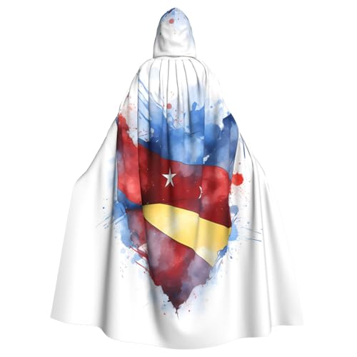 YYHWHJDE The Star Spangled Banner Printing Halloween Adult Hooded Cloak for Parties and Costume Events YYHWHJDE The Star Spangled Banner Printing Halloween Adult Hooded Cloak for Parties and Costume Events von YYHWHJDE