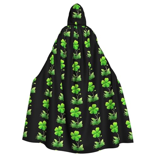 YYHWHJDE The clover sways in the breeze Prints Halloween Adult Hooded Cloak for Parties and Costumes von YYHWHJDE
