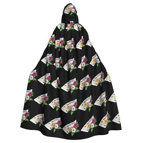 YYHWHJDE The first romance in the morning Prints Halloween Adult Hooded Cloak for Parties and Costumes YYHWHJDE The first romance in the morning Prints Halloween Adult Hooded Cloak for Parties and Costumes von YYHWHJDE