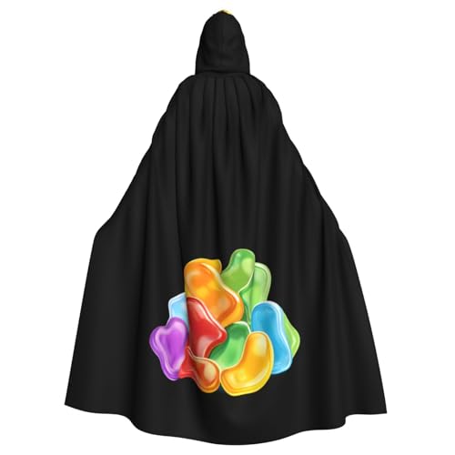 YYHWHJDE The joy of childhood Prints Halloween Adult Hooded Cloak for Parties and Costumes von YYHWHJDE