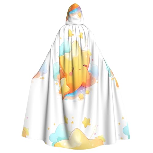 YYHWHJDE The little star blinking Prints Halloween Adult Hooded Cloak for Parties and Costumes YYHWHJDE The little star blinking Prints Halloween Adult Hooded Cloak for Parties and Costumes von YYHWHJDE