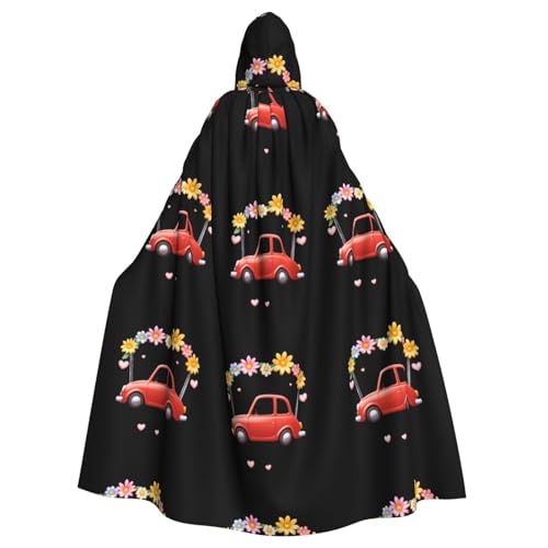 YYHWHJDE Wunderschöner Kapuzenumhang mit Float-Muster für Erwachsene, für Rollenspiele, Bühnenkostüme, Partys, pflegeleicht von YYHWHJDE