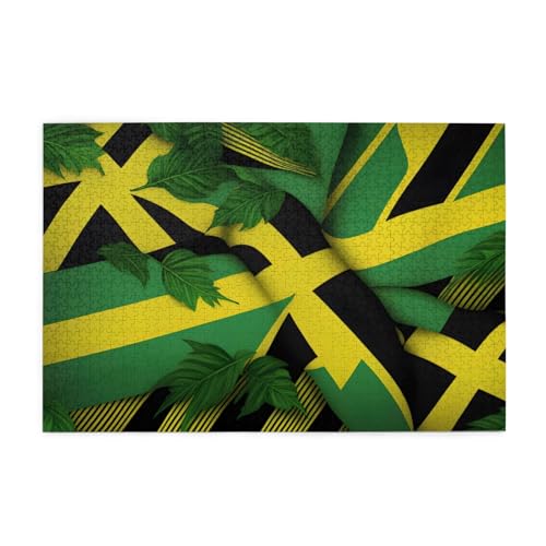 Yyhwhjde 1000 Teile Yyhwhjde Jamaika Flagge Blätter Muster Qualität Holzpuzzle für Erwachsene und Kinder, lustige Puzzles, Stressabbau Puzzles Yyhwhjde 1000 Teile Yyhwhjde Jamaika Flagge Blätter Muster Qualität Holzpuzzle für Erwachsene und Kinder, lustige Puzzles, Stressabbau Puzzles von YYHWHJDE