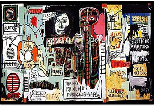 YYLPLLE Jean Michel Basquiat Puzzle, 1000 Teile Puzzle, für Kinder, Erwachsene, Intelligenz-Spielzeug, Puzzle, Unterhaltungsset, Geschenk, 50 x 75 cm von YYLPLLE