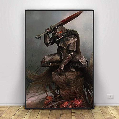 YYLPLLE Klassisches Puzzle-Puzzle, 1000 Teile, Bilder der Berserker-Art-TV-Serie, herausforderndes DIY-Puzzle-Spielzeug, 50 x 75 cm von YYLPLLE