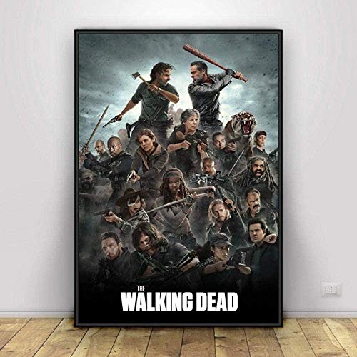 YYLPLLE Puzzles Walking Dead Puzzle 1000 Teile, Comicfiguren Puzzlespiele, Kinder Erwachsene DIY Holzspielzeug Klassische Puzzles 50X75Cm von YYLPLLE