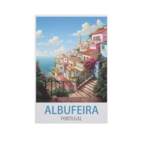 1000 Stück Puzzle，Albufeira, Portugal，Erwachsene Kinder Papier Spielzeug Lernspiel（50x70cm）-I20 von YYNFHCBS