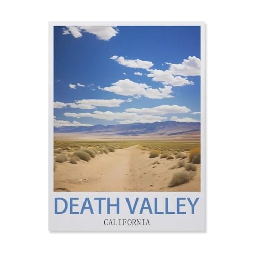 1000 Stück Puzzle，Death Valley Kalifornien，Erwachsene Kinder Holz Spielzeug Lernspiel（75x50cm）-F25 von YYNFHCBS