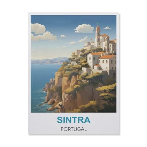 1000 Stück Puzzle，Sintra Portugal，Erwachsene Kinder Papier Spielzeug Lernspiel（50x70cm）-C33 von YYNFHCBS