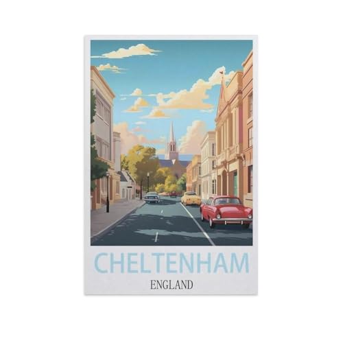 1000 Stück Puzzle Für Erwachsene Puzzle Papier Puzzle，Cheltenham, England，Puzzles DIY Pädagogisches Puzzlespiel Kinder Familienspiele（38x26cm）-I35 von YYNFHCBS