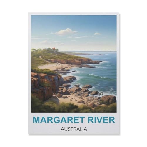 1000-Stück Puzzle Für Erwachsene Und Kinder-Papier Puzzle，Margaret River Australien，Familie Interaktive Spiele Große Ferien Freizeit（38x26cm）-A30 von YYNFHCBS