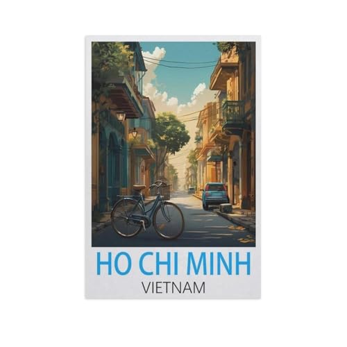 1000 Teile Puzzle Papier，Ho Chi Minh Stadt Vietnam，Kreative Schwierige Puzzles Pädagogisches Stressfreisetzung Spielzeug Für Erwachsene Kinder，Haus Dekoration Geschenk（50x70cm）-M5 von YYNFHCBS
