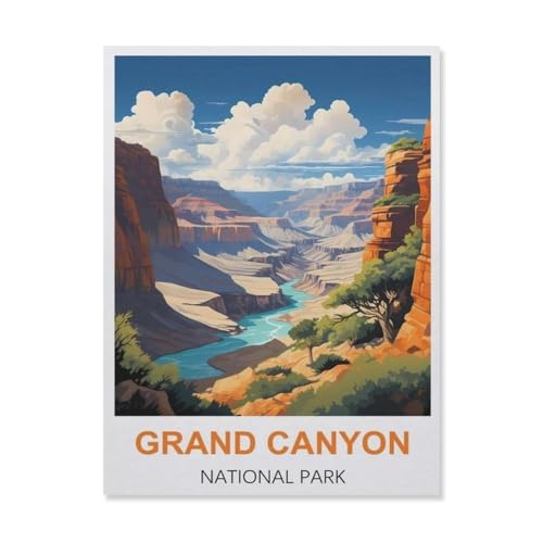1000Pcs，Grand Canyon Nationalpark USA，Erwachsenen Dekompression Spiel Puzzle Studenten Spielzeug Für Kinder Weihnachten Geburtstagsgeschenke（38x26cm）-D83 von YYNFHCBS