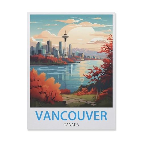 1000Pcs，Vancouver Kanada，Jigsaw Adult Decompression Game Puzzle Studenten Spielzeug Für Kinder Weihnachten Geburtstagsgeschenke（38x26cm）-F26 von YYNFHCBS