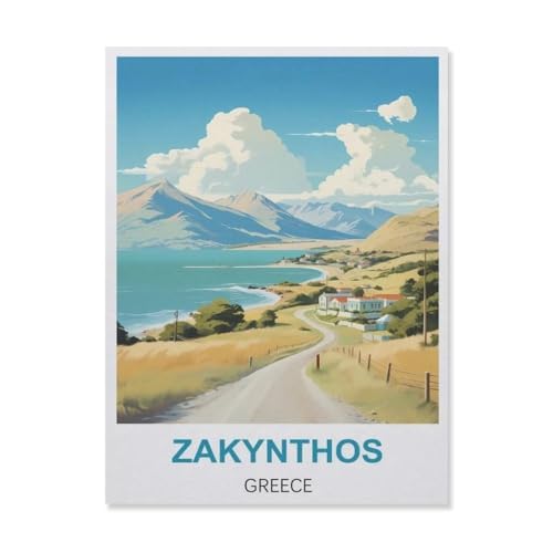 1000Pcs，Zakynthos Griechenland，Jigsaw Adult Decompression Game Puzzle Studenten Spielzeug Für Kinder Weihnachten Geburtstagsgeschenke（38x26cm）-B61 von YYNFHCBS
